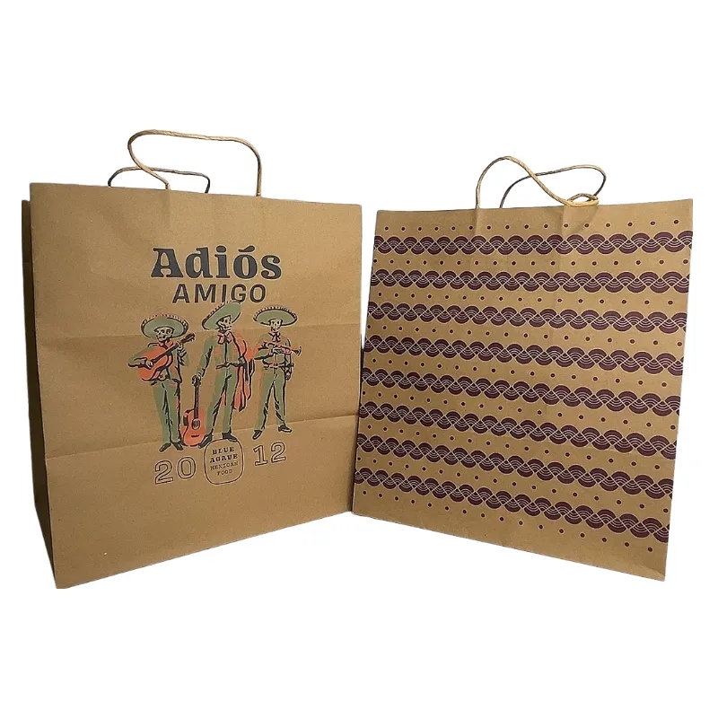 Recycled Kraft Shopping Bag