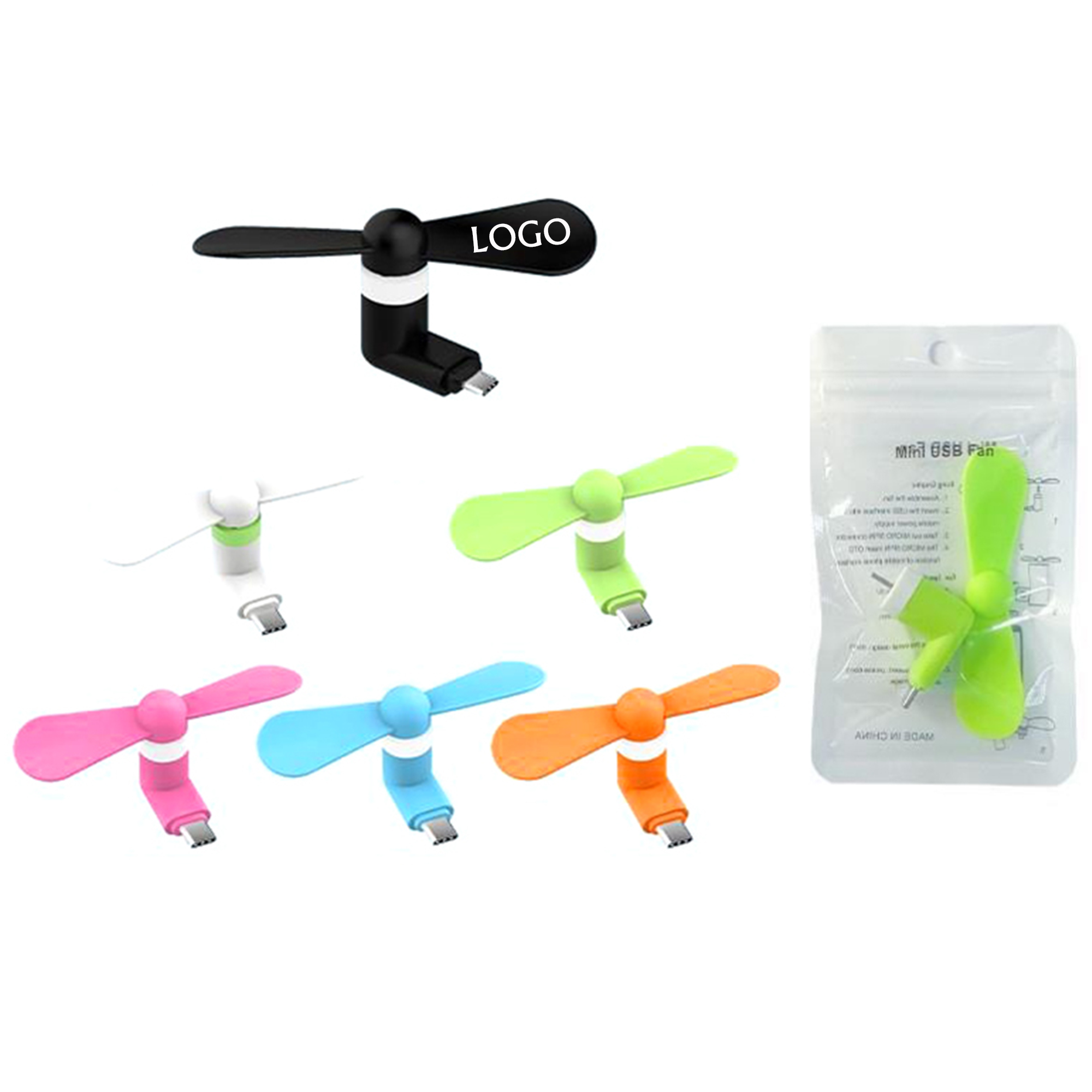 Type-c Phone Mini Fan 3