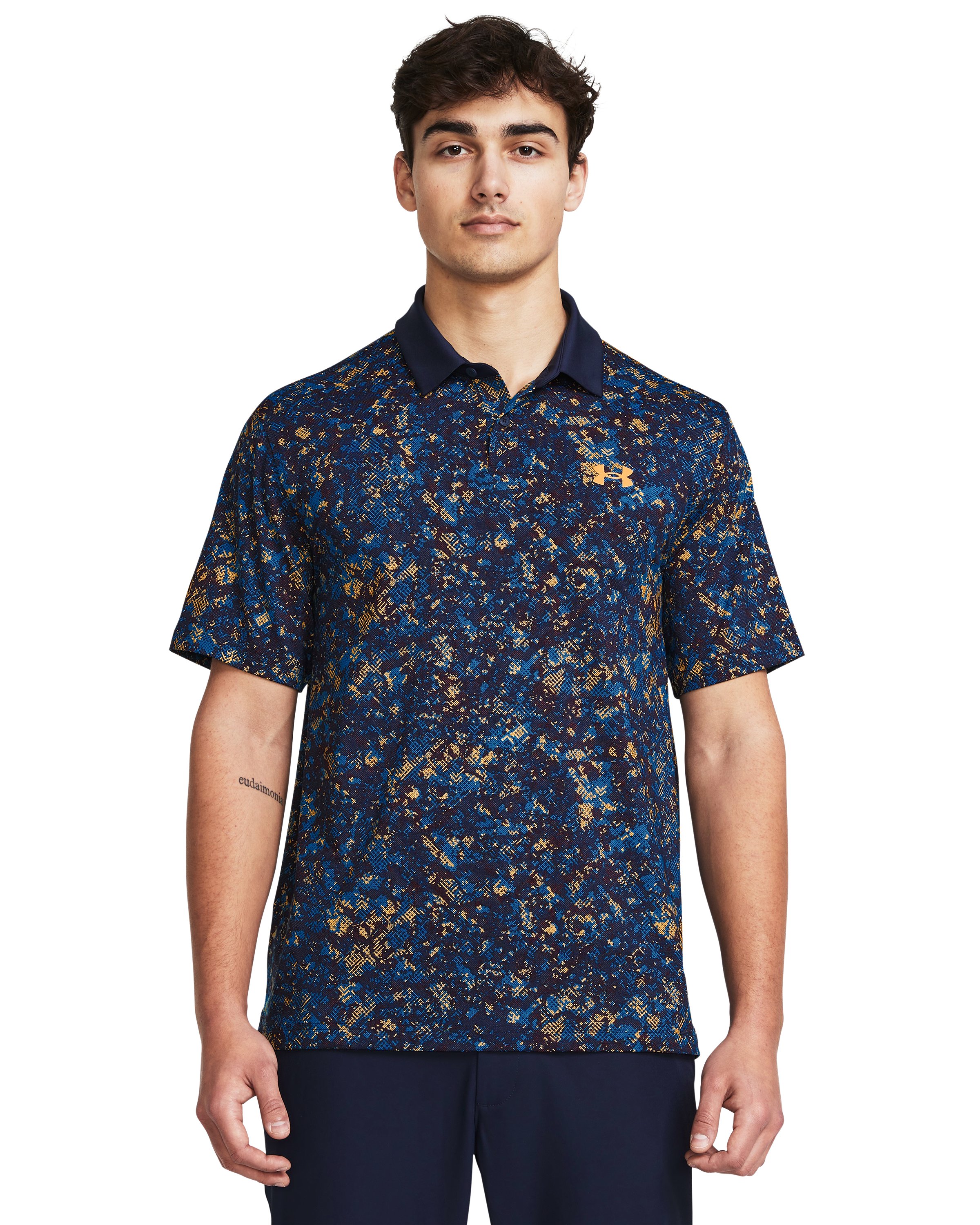 UA Tee To Green Printed Men's Polo 9