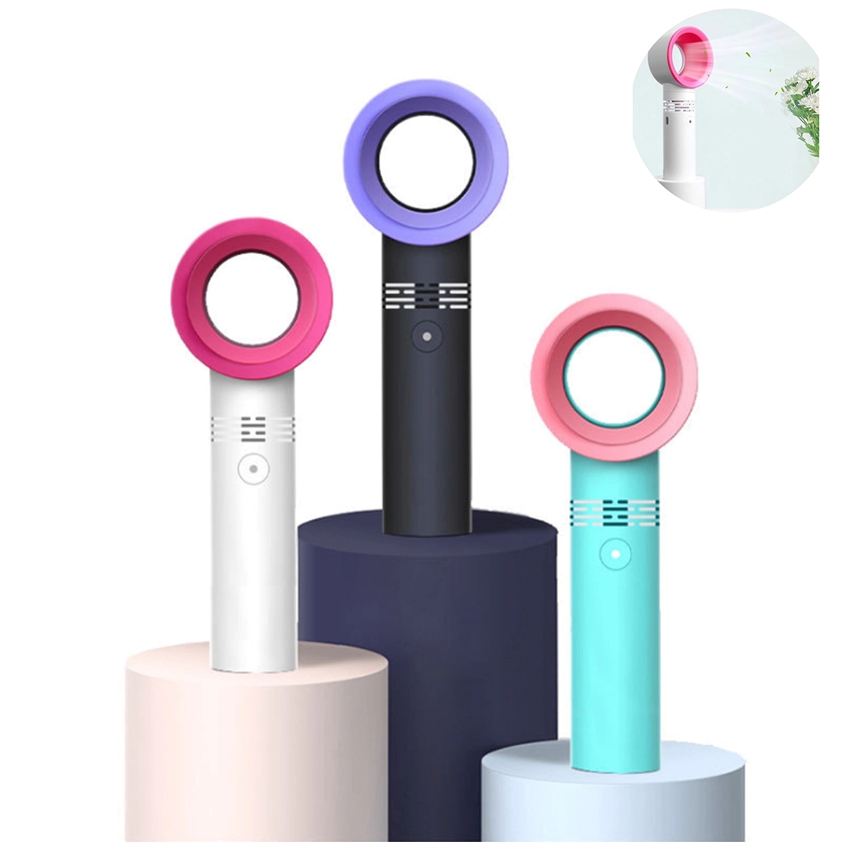 Handheld Bladeless Usb Small Fan 1