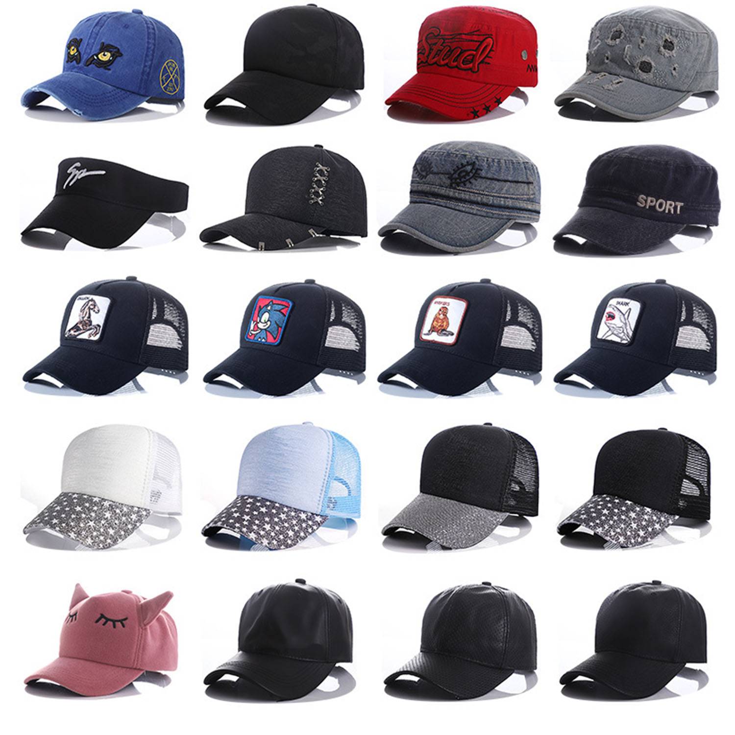 Rainbow Trucker Cap 3
