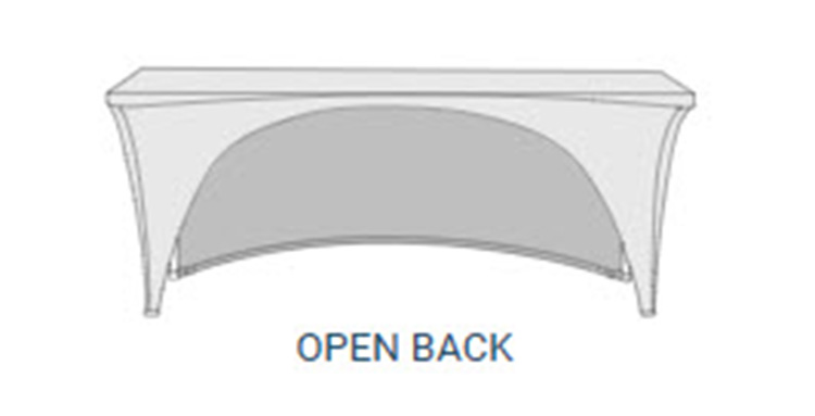 6ft Premium Fitted Stretch Table Cover 3