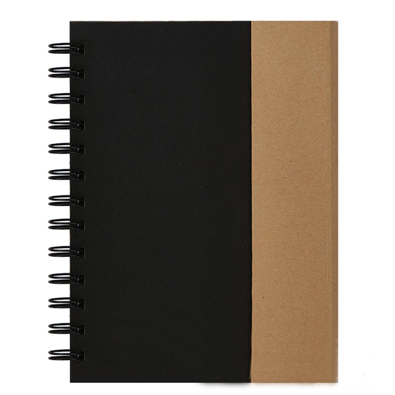Spiral Notebook With Sticky Notes And A Pen 5