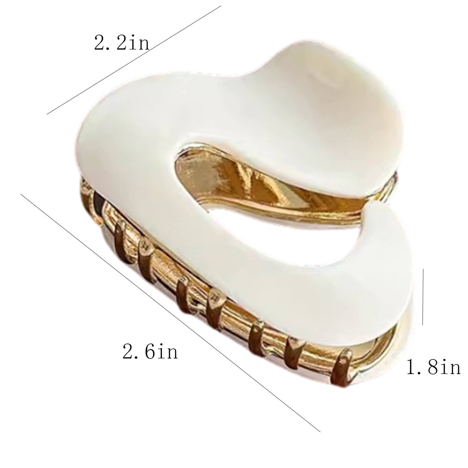 Women Acetate Hair Claw Clips 5