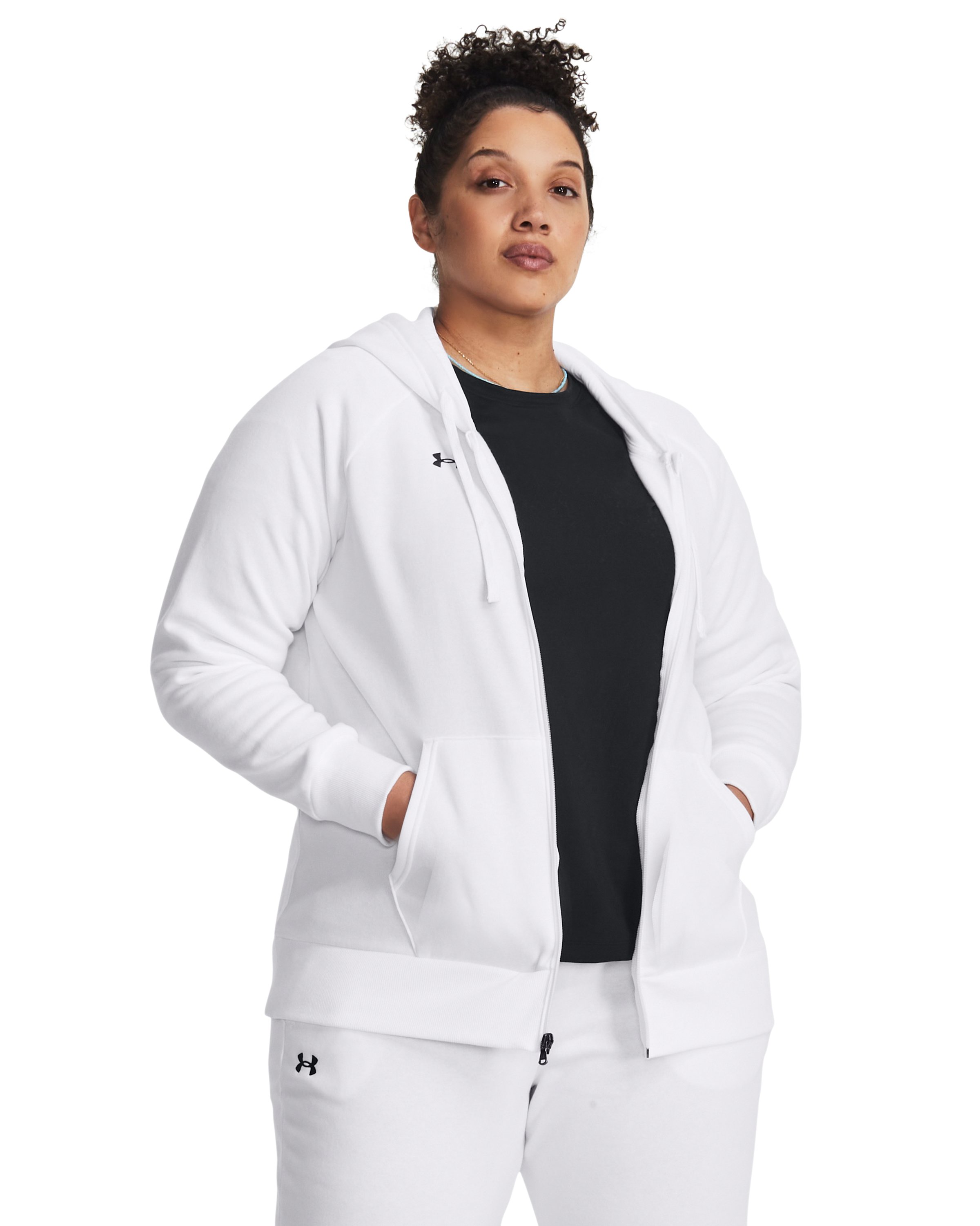UA Rival Fleece Women's Full-Zip Hoodie 9