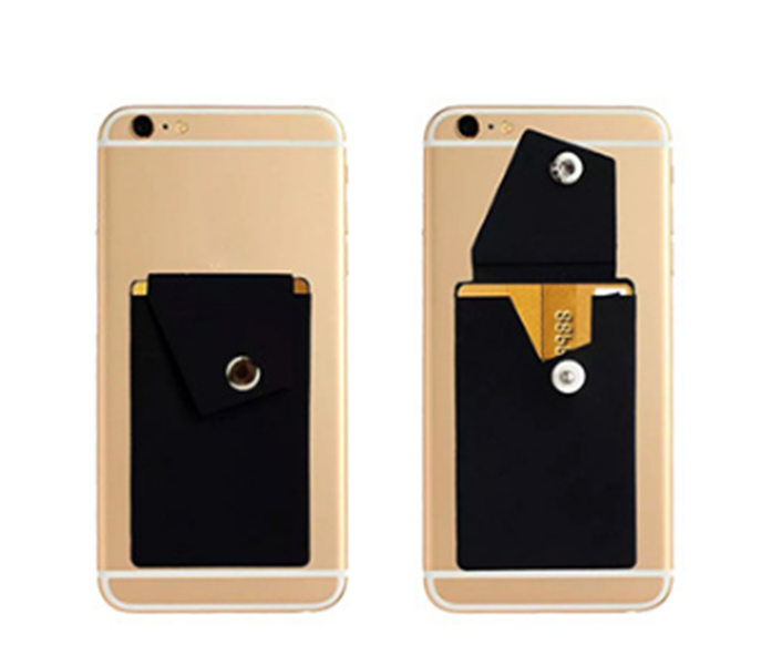 Phone Card Holder with Stand,Silicone Cell  Wallet 1