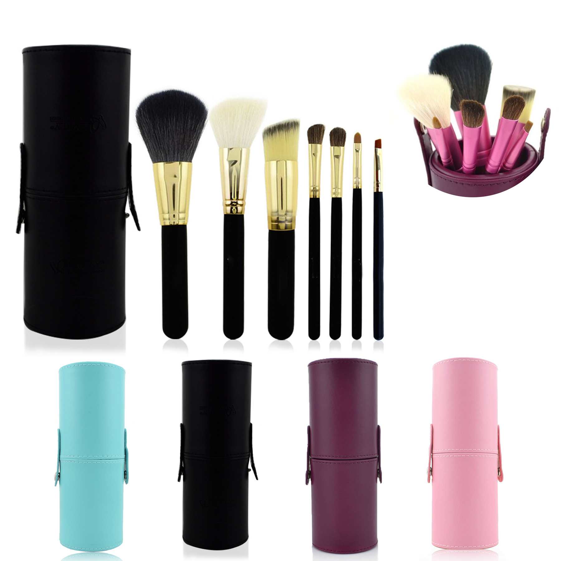 Makeup Brushes Travel Set 2