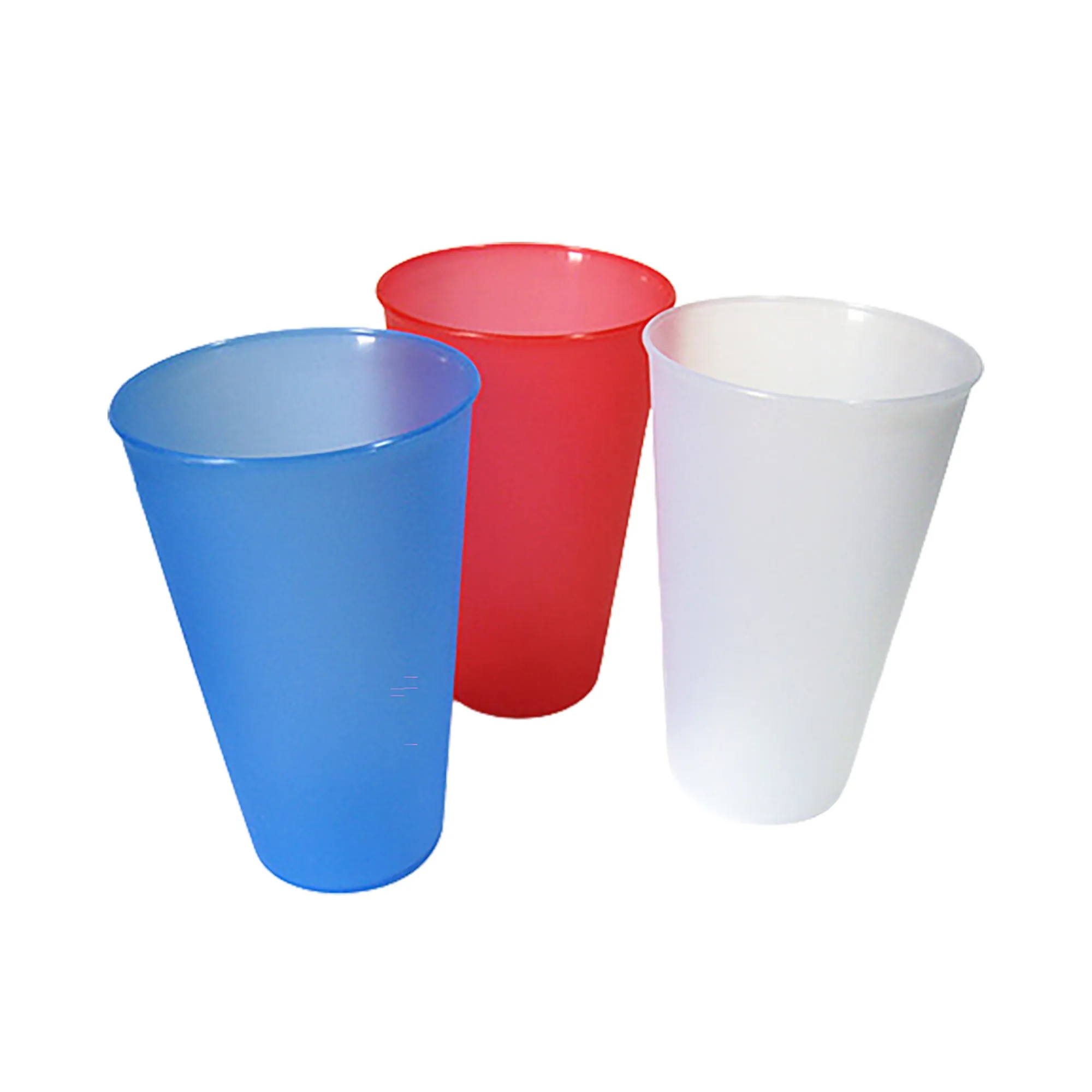 16 oz Frosted Plastic Cups 5