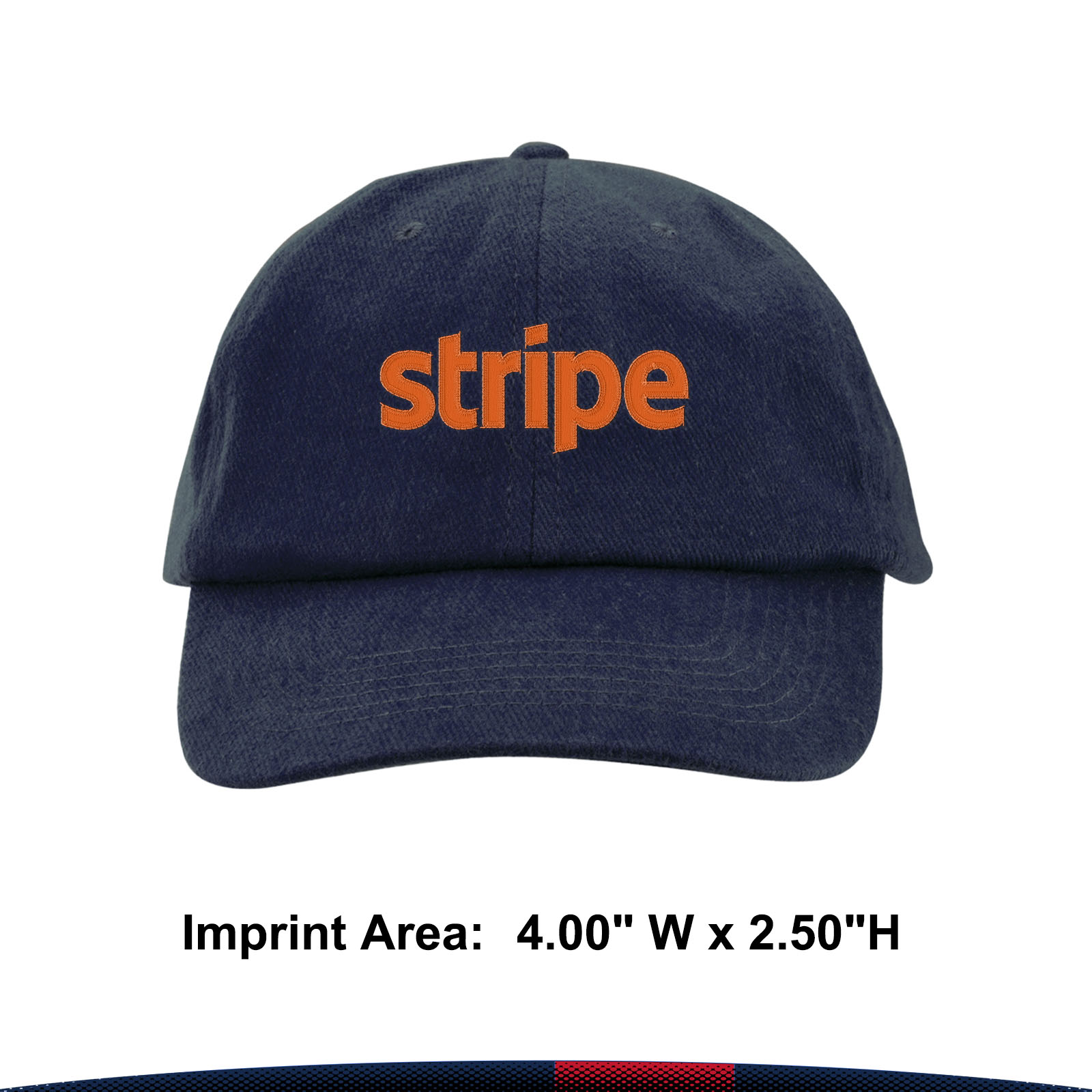 Jerrold 6 Panel Unconstructed Baseball Cap 7