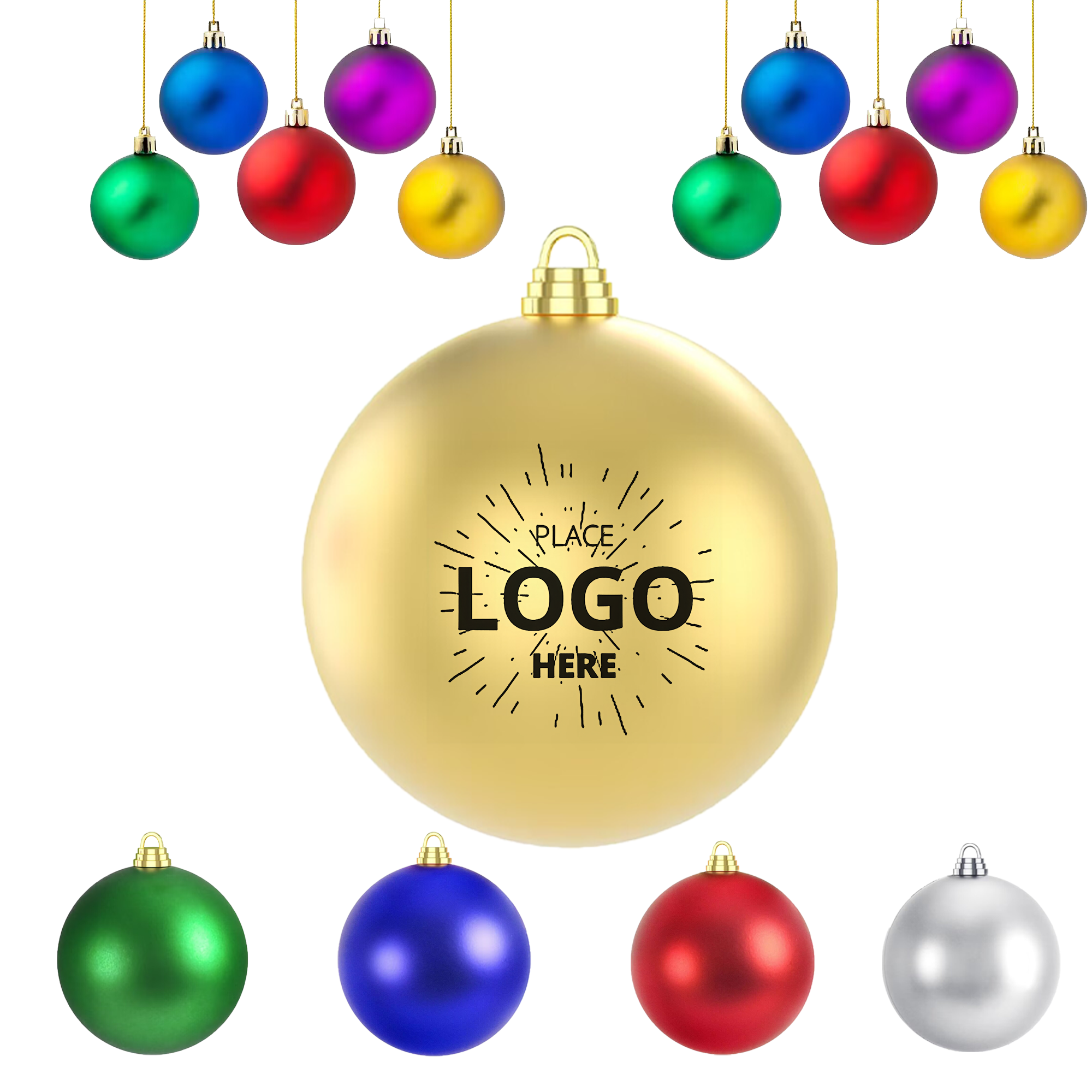 Large Christmas Tree Ornament Ball 3