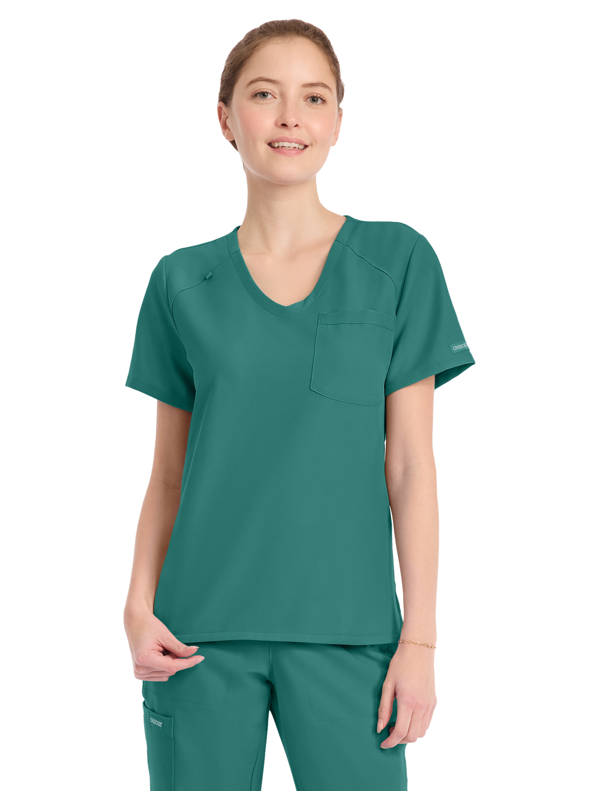 Cherokee - WW Originals Ultra - Women's 1-Pocket Tuck-In V-Neck Top 25