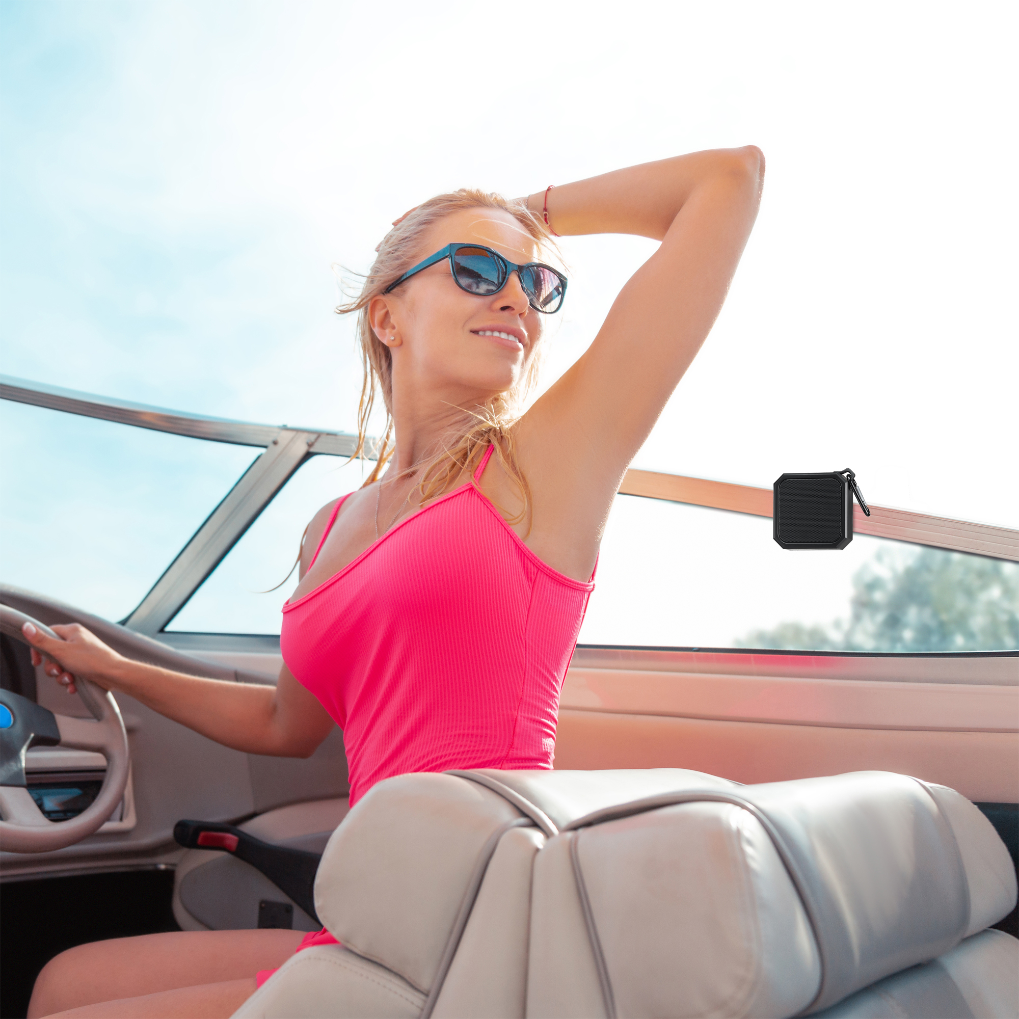 iLive™ Water Resistant Magnetic Speaker 2