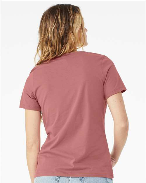 Women's Relaxed Jersey V-Neck Tee - 6405 87