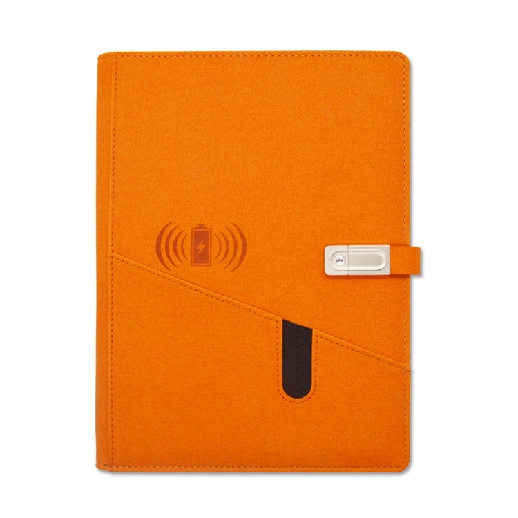 Wireless Charging Notebook With 16G Usb Flash Disk 6