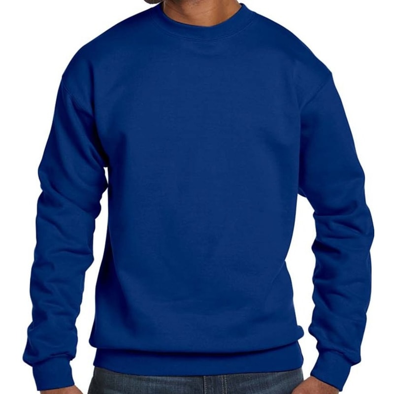 Hanes 7.8 Oz. ComfortBlend® EcoSmart® 50/50 Fleece Crew, custom hoodie or sweatshirt with logo imprint 14