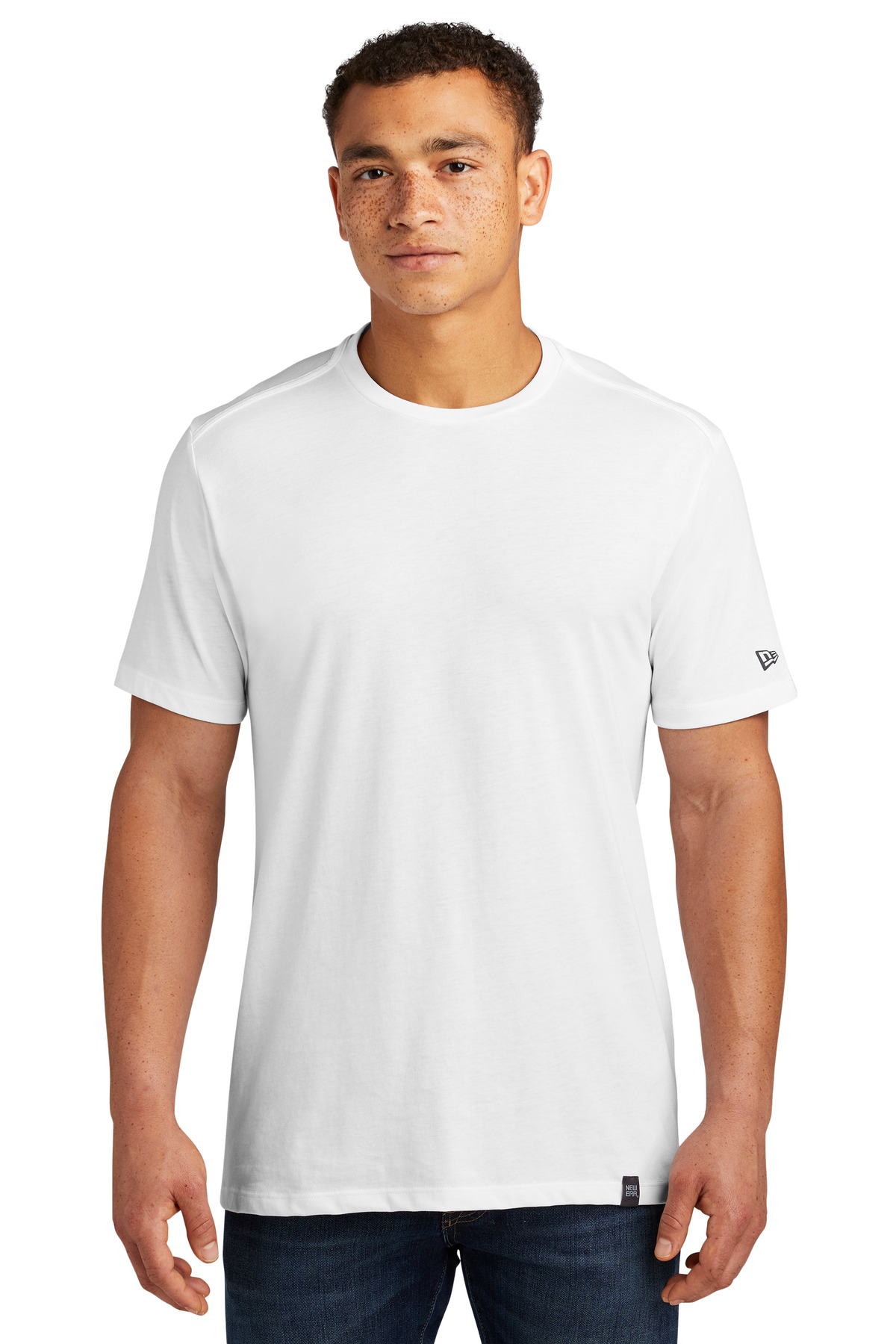 New Era Heritage Blend Crew Tee. NEA100 134