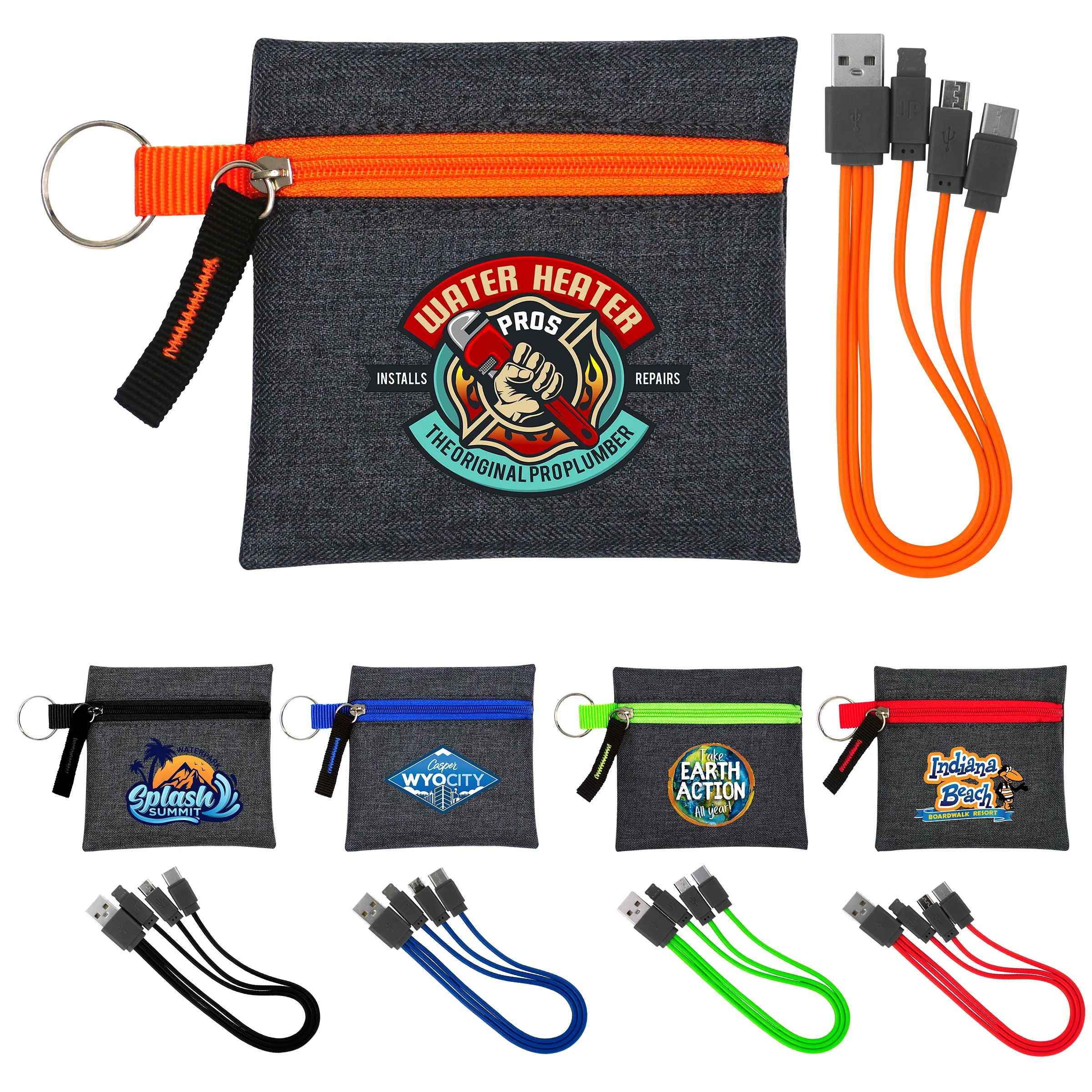 G LINE TECHIE TYPE C USB CABLE SET