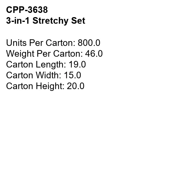 3-in-1 Stretchy Set 10