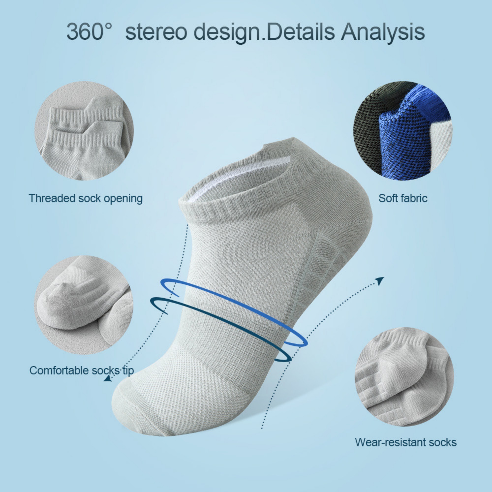 Men's Ankle Socks 8