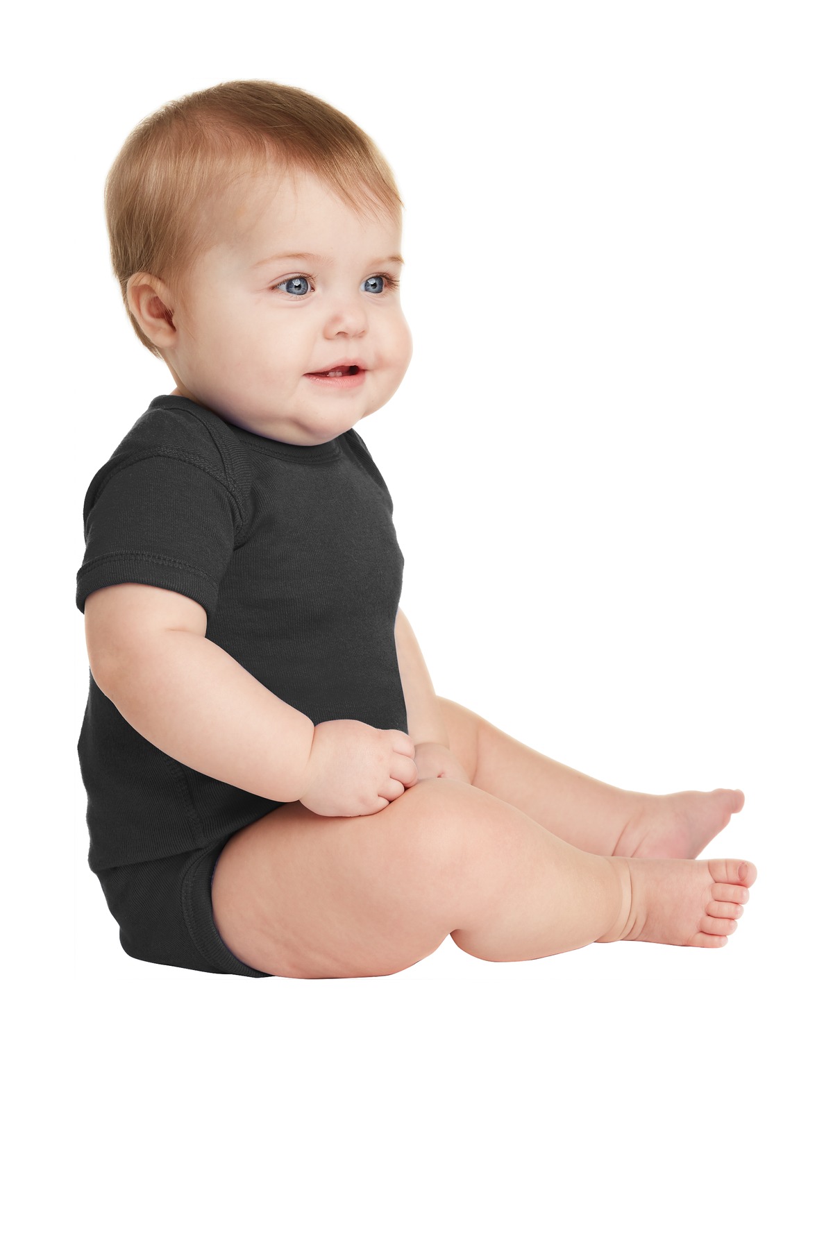 Rabbit Skins Infant Short Sleeve Baby Rib Bodysuit. RS4400 59