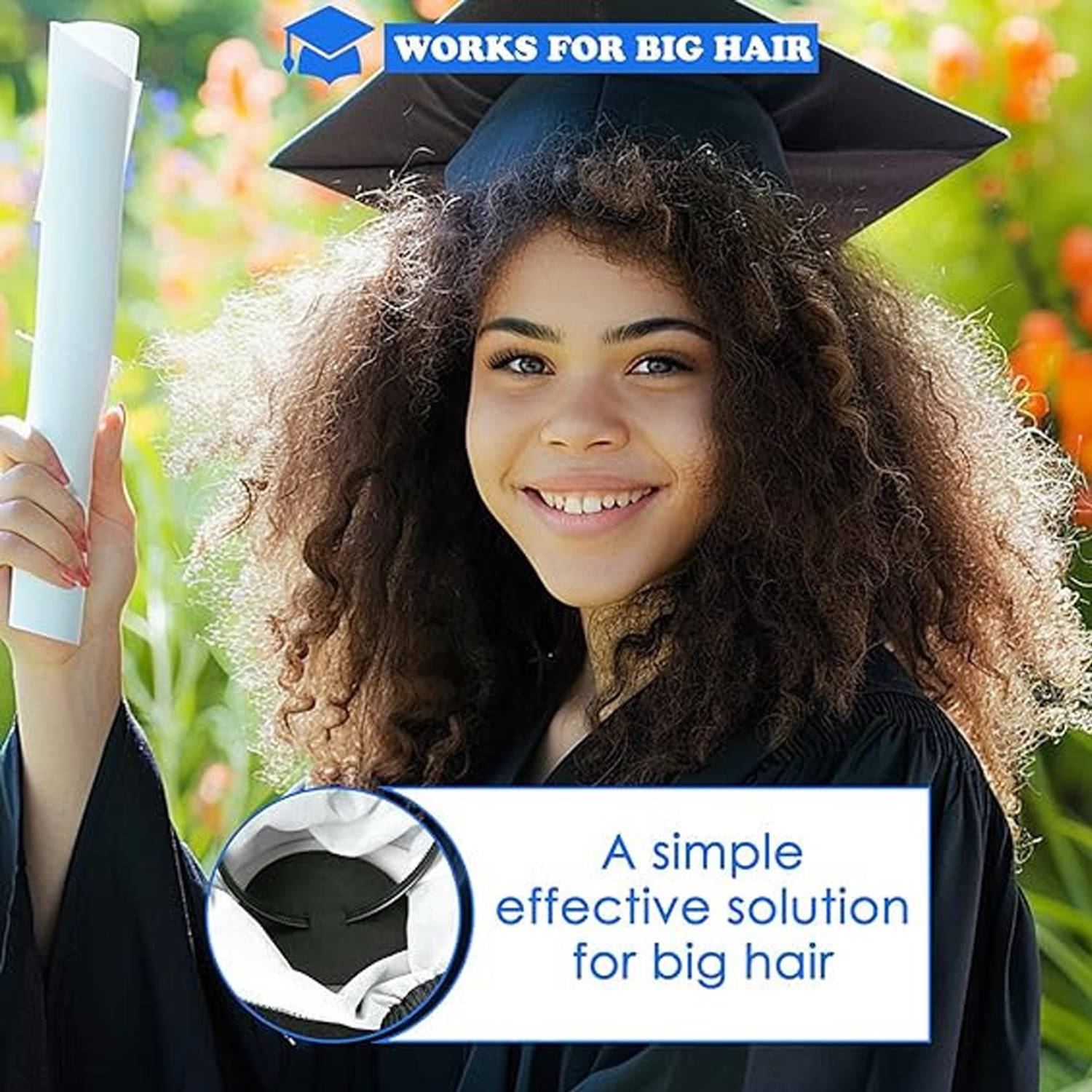 Graduation Mortar Board Strap – Anti-Fall Elastic Headband 8
