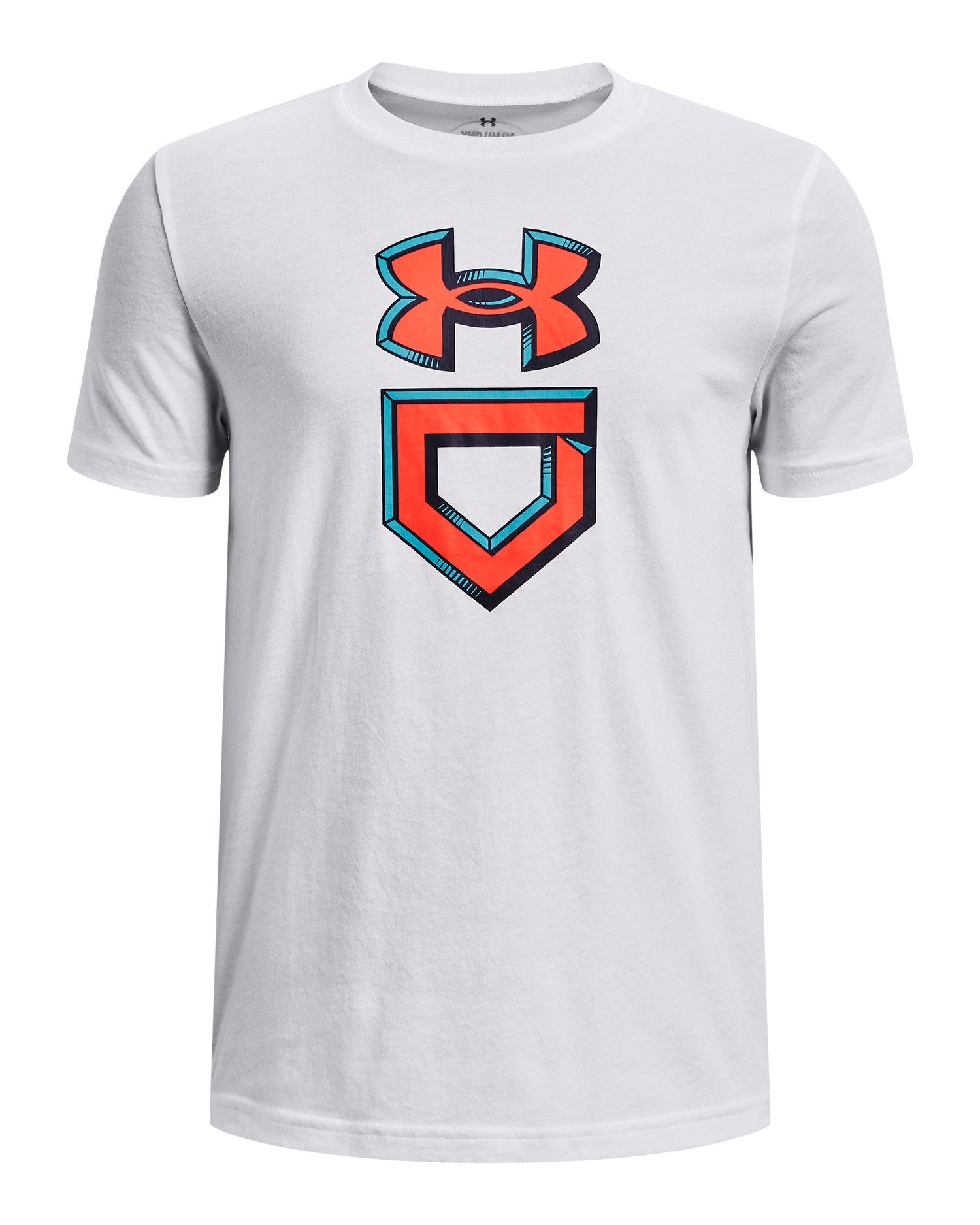 Boys' UA Baseball Logo Short Sleeve 3