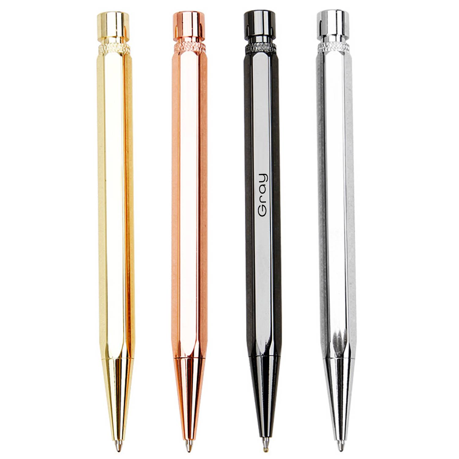 Press Type Metal Signature Ballpoint Pen