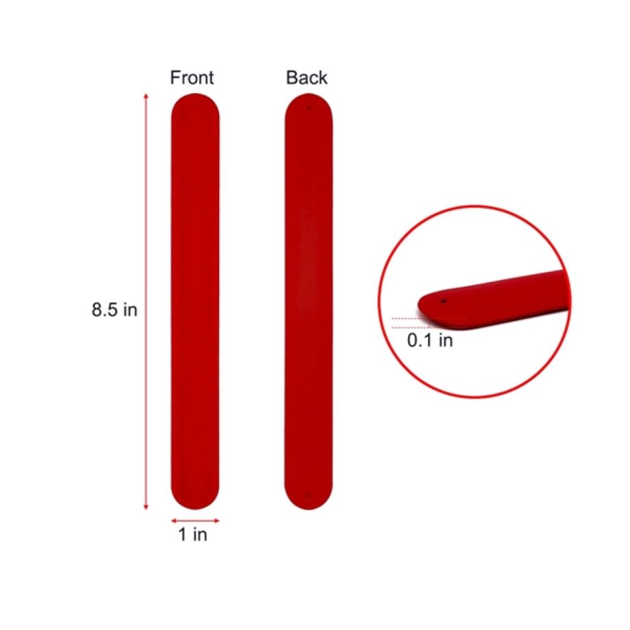 Silicone Slap Bracelet/Wristband 3