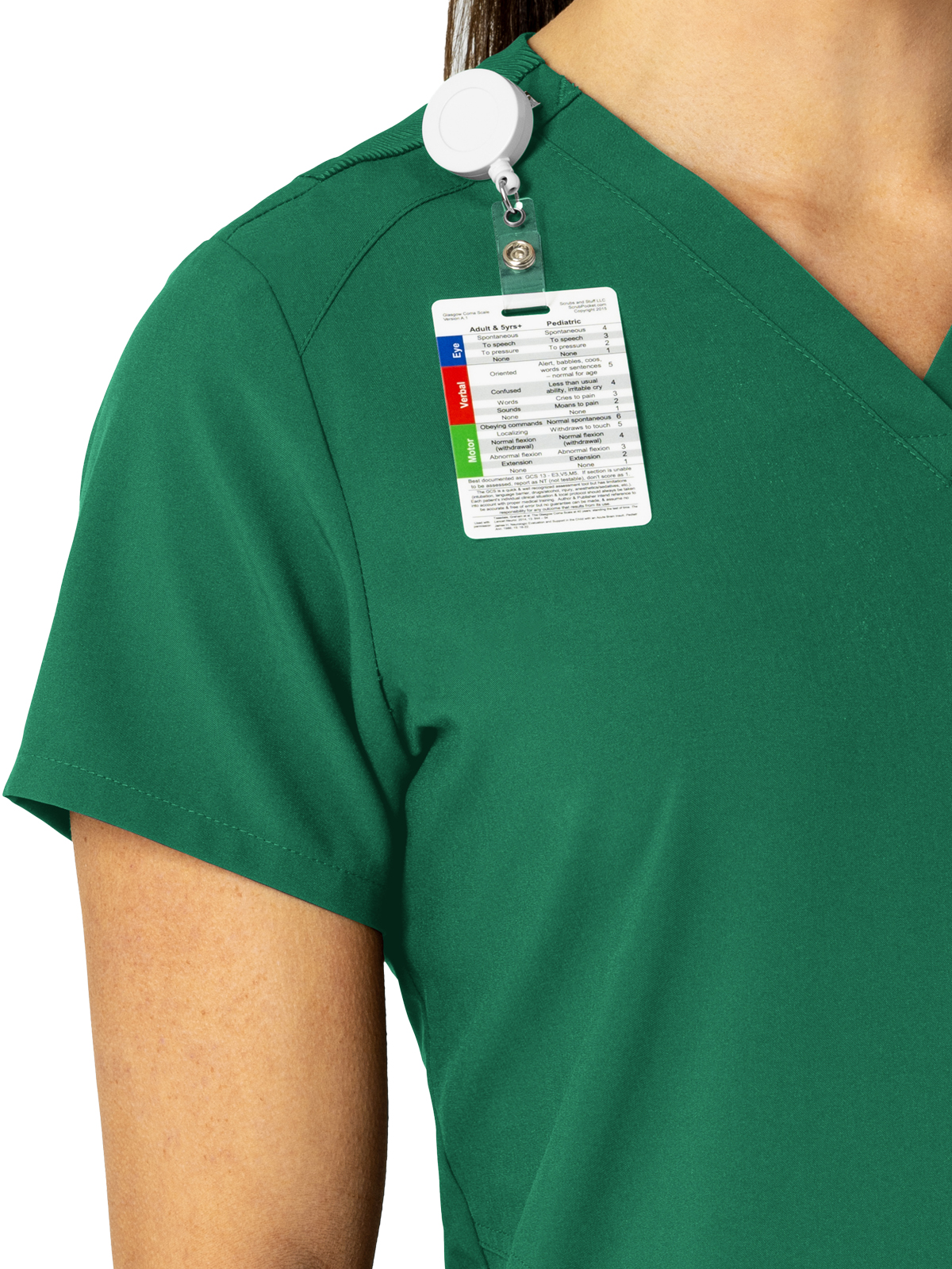 Wink - W123 - Women's Three-Pocket Flex-N-Reach V-Neck Top 23