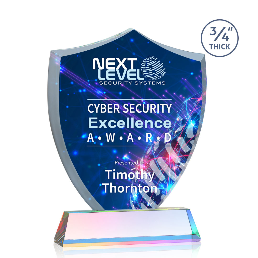 Scudo Shield VividPrint™ Award on Newhaven - Prismatic 2