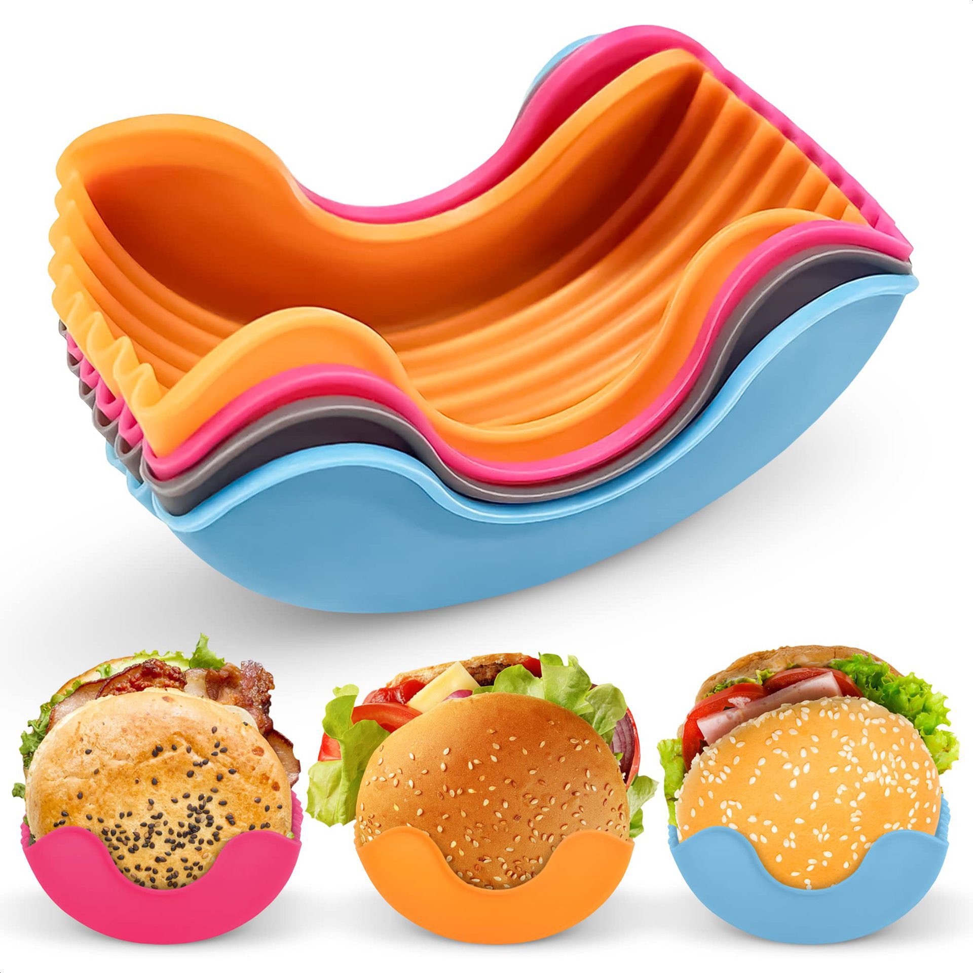 Silicone Hamburger Clip Wrap 8