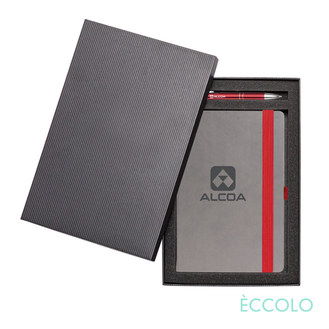 Eccolo® Salsa Journal/Clicker Pen Gift Set - (M) 10