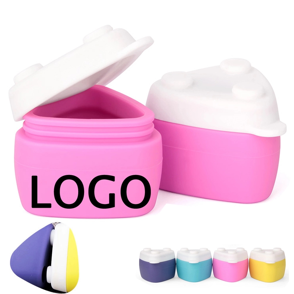 Silicone Travel Pill Organizer Jar & Jewelry Container 5