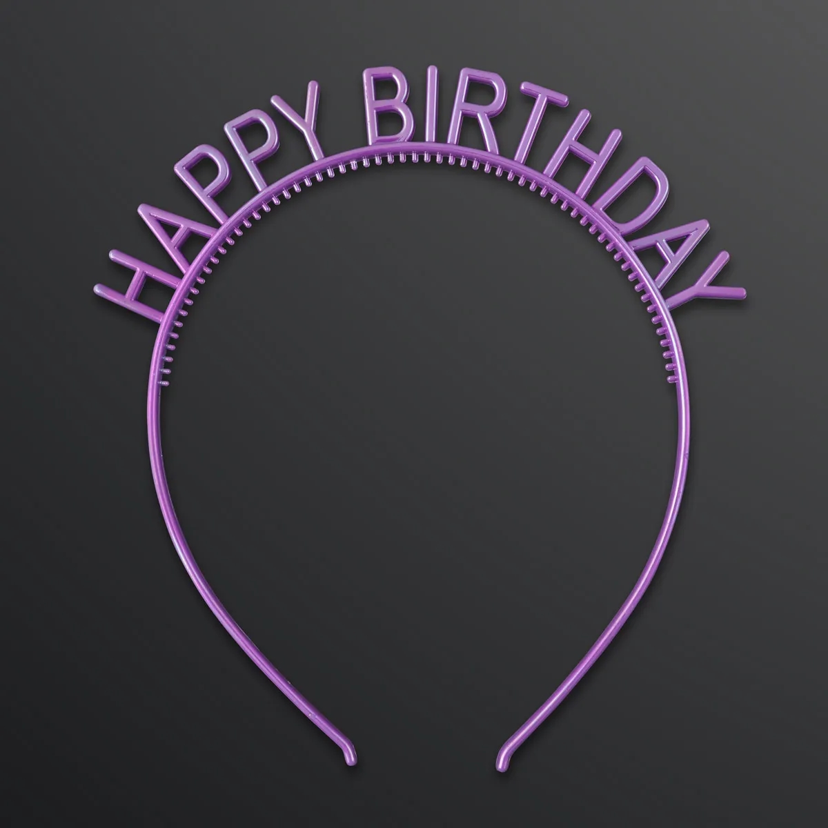 Happy Birthday Headbands: Rainbow Assortment (No Lights) 6