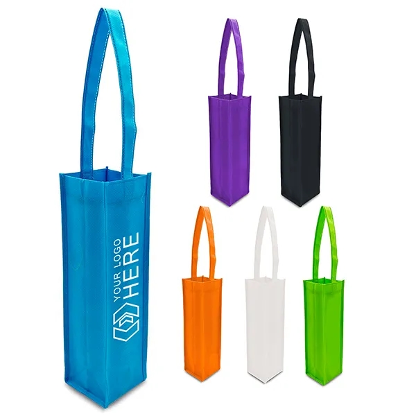 Non-Woven Single Wine Tote Bag 1