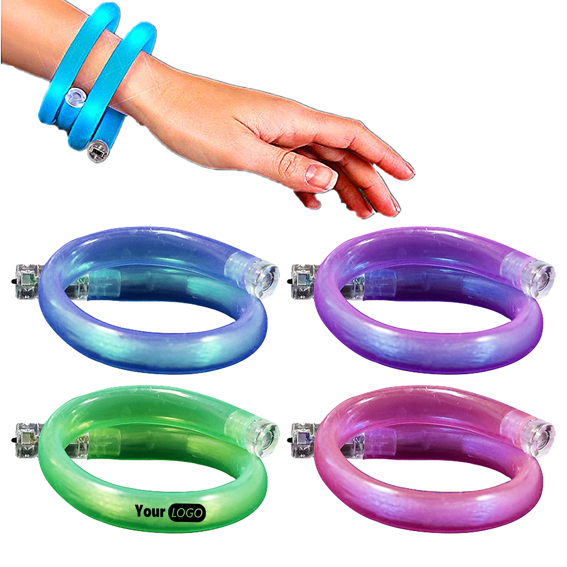 Abs Vibrant Led Bracelet For Concerts And Events 2