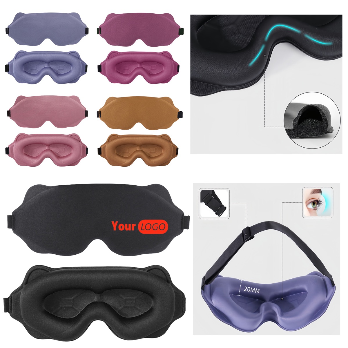 Soft And Breathable Light-blocking Eye Mask 4