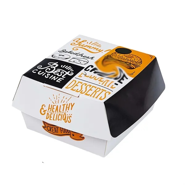 Disposable Hamburger Paper Boxes