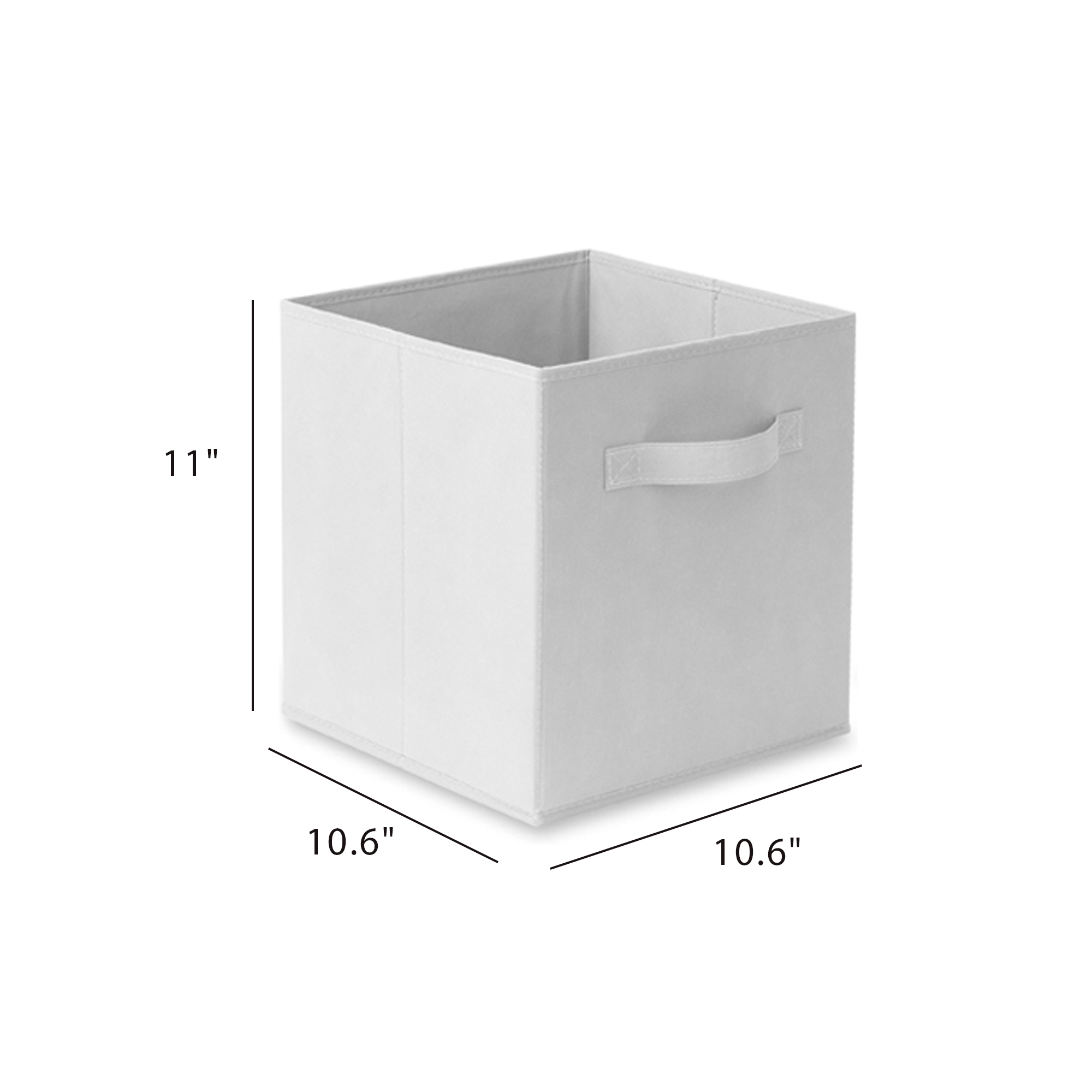 Multiple Colors Foldable Non Woven Fabric Storage Box 8
