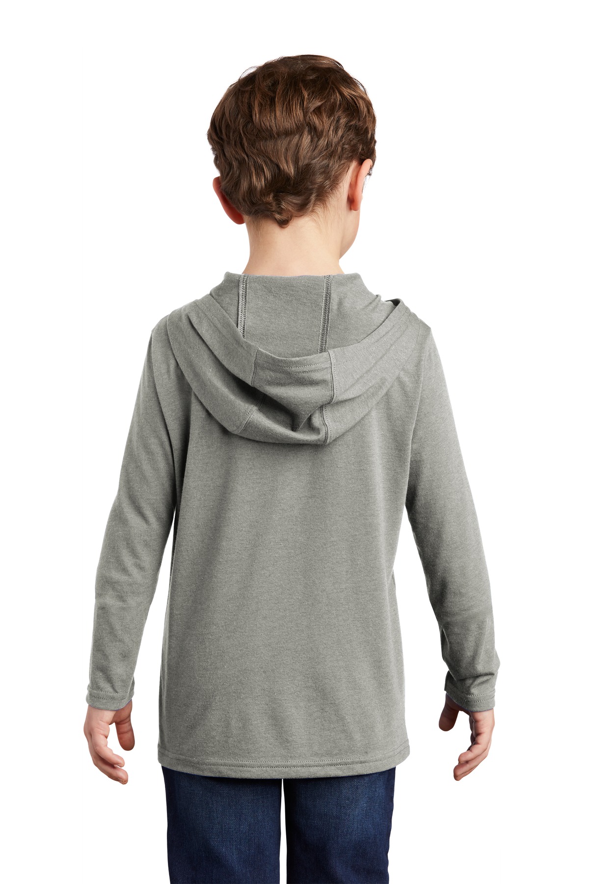 District Youth Perfect Tri Long Sleeve Hoodie DT139Y 28
