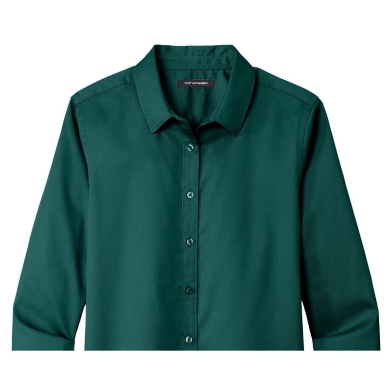 Port Authority Ladies Long Sleeve SuperPro React Twill Shirt. 71