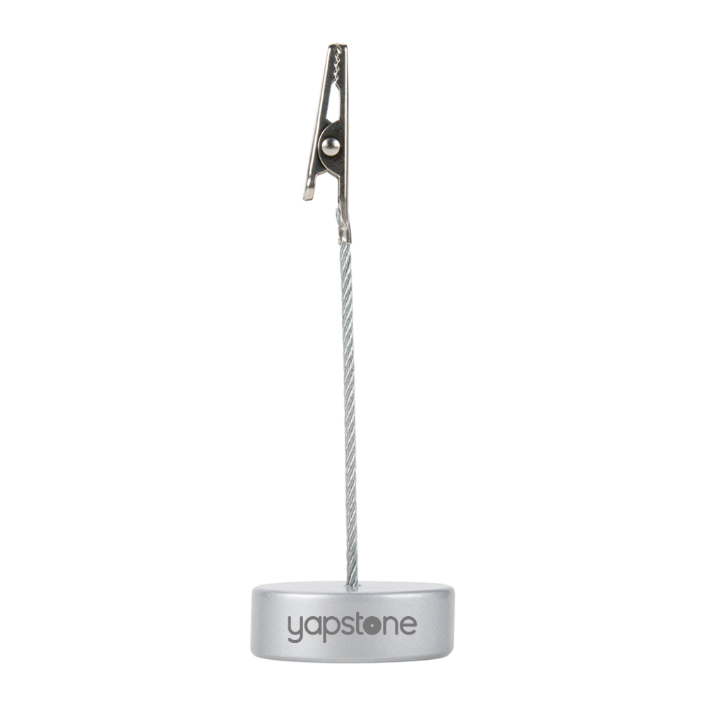 Aluminum Alligator Clip Menu Holder 4
