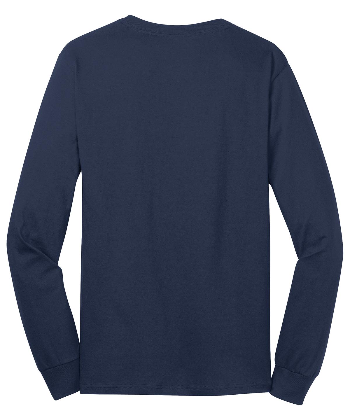 Port & Co Long Sleeve Core Cotton Tee. PC54LS 216