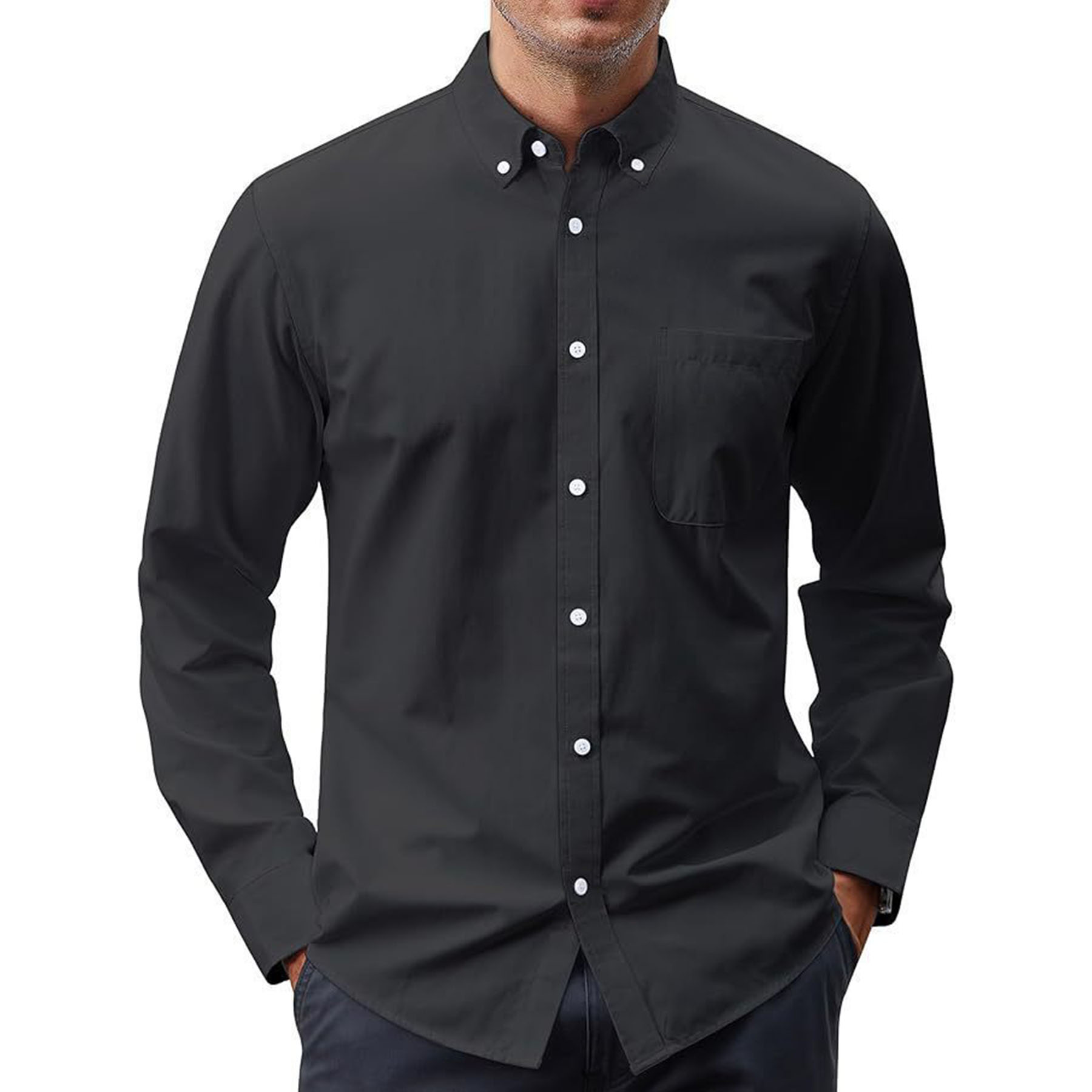 Men's Casual Long Sleeved Shirt 6