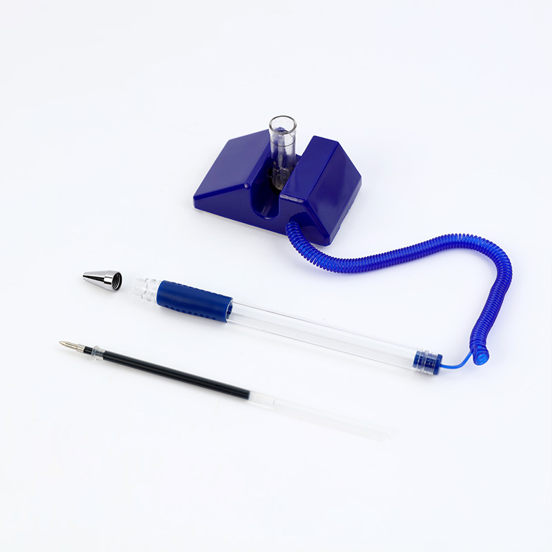 Desktop Pens with Plastic Chains and Pen Holder 3