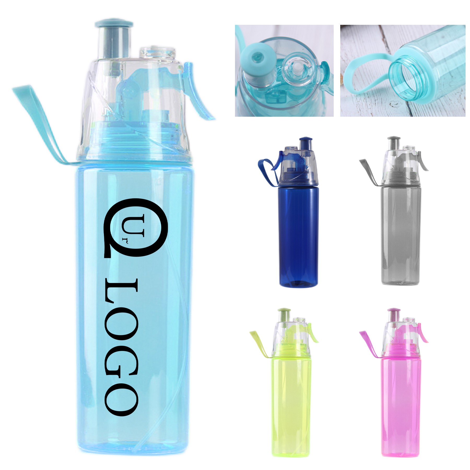 600Ml/22Oz Mist Spray Water Bottle