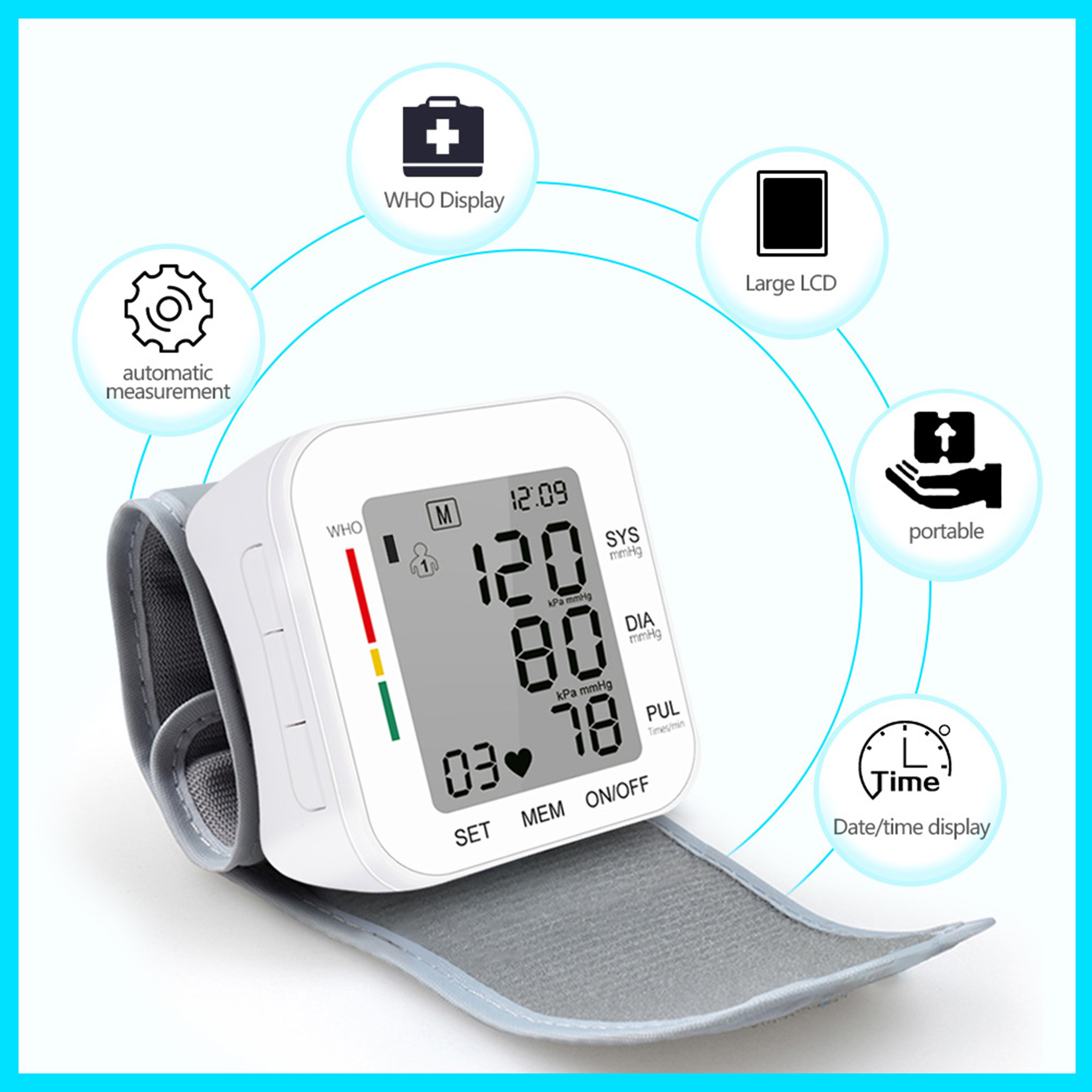 Digital Blood Pressure Monitor 3