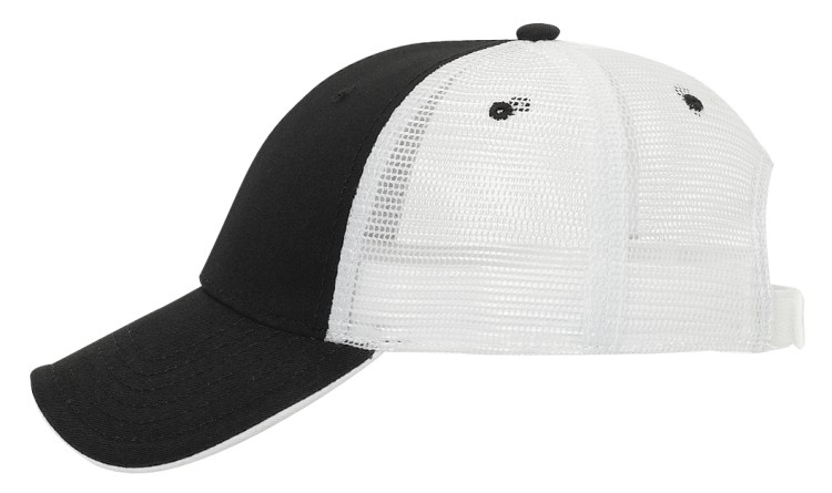 OTTO CAP® 6 Panel Low Profile Mesh Back Trucker Hat 55
