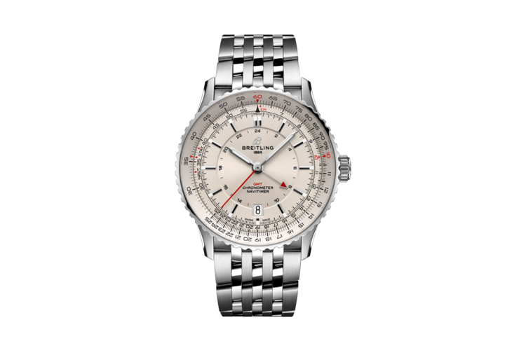 Breitling Navitimer Automatic GMT 41 Stainless Steel Watch 2