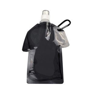 T Shirt Water Bag With Carabiner 500ml 5